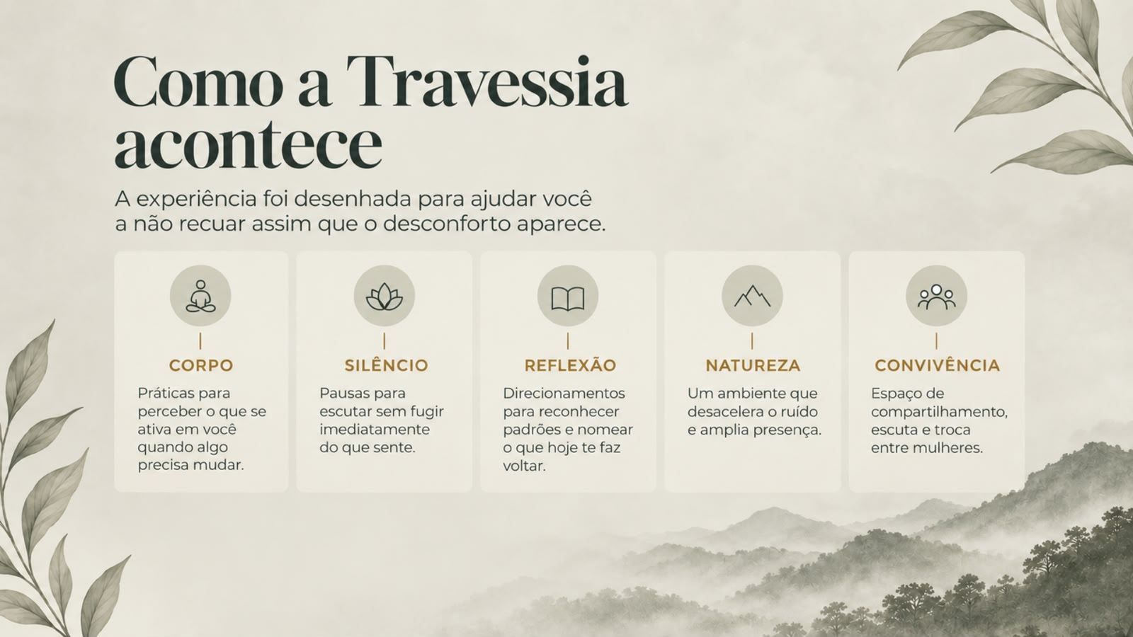 Como a Travessia acontece